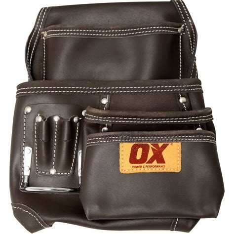 OX Professional Leather Nail Pouch | Best Trade Tools