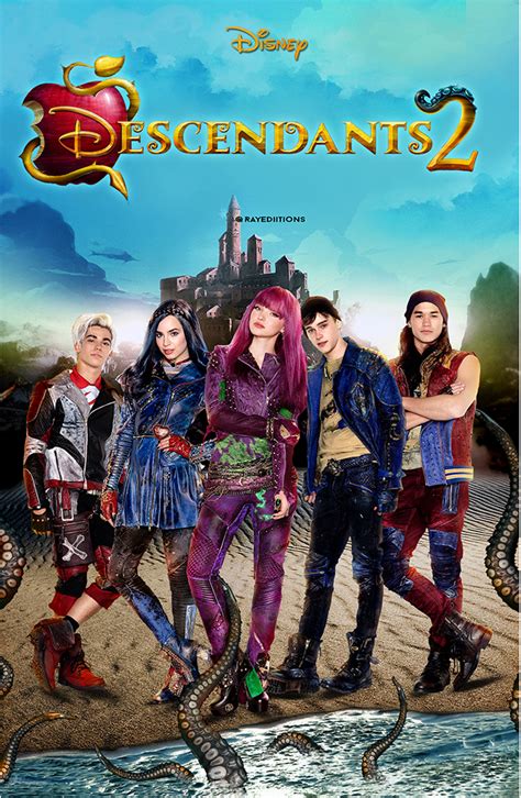 Descendants 2 Fanmade Poster by RayBarros on DeviantArt