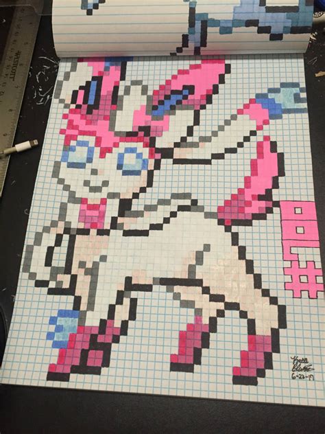 Sylveon Pixel Art (Perler Bead Pattern) by KeitimariArt on DeviantArt