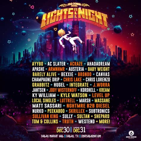 Lights All Night Reveals Radiant Artists on Initial Lineup | EDM Identity