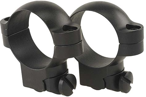 Leupold Ruger #1 & 77/22 Ring Mounts 30mm Medium Matte Black 51038 ...