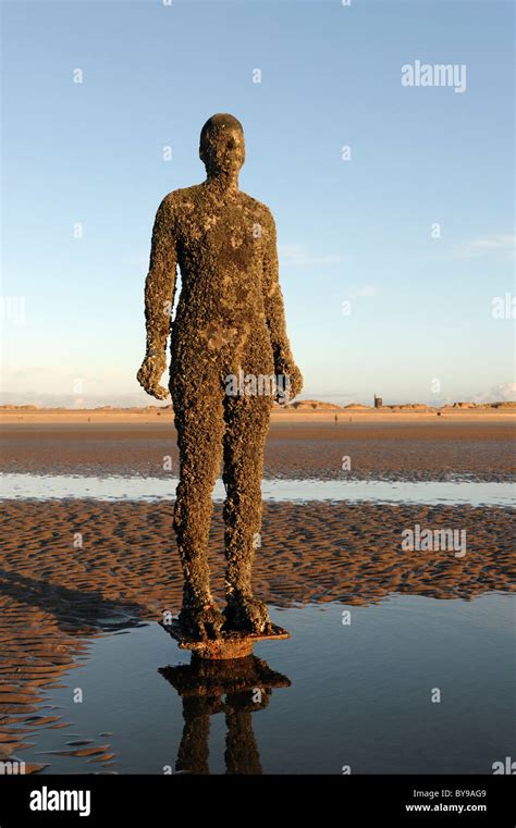 Antony Gormley Another Place Stock Photo - Alamy