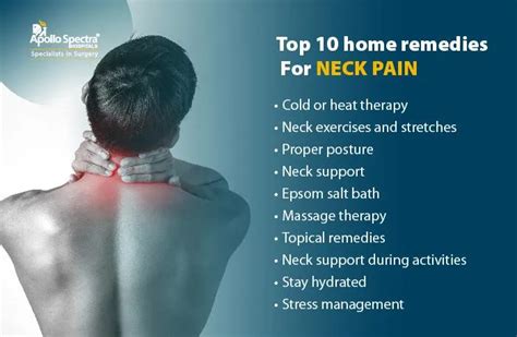 Best Home Remedies for Fast Neck Pain Relief | Apollo Spectra