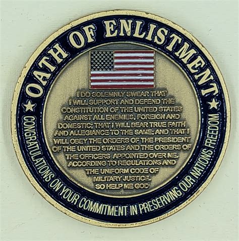 USS Carl Vinson Oath of Enlistment Navy Challenge Coin – Rolyat ...