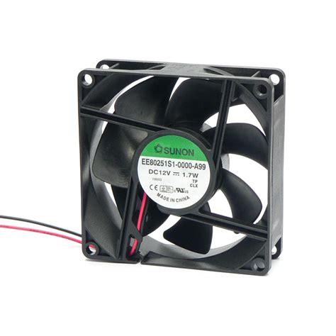 EE80251S1-0000-A99 | SUNON Fan Axial 80x25mm 12VDC 1,7W 69,66m3/h| 70322