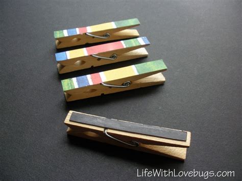 Clothespin Magnets - Life With Lovebugs