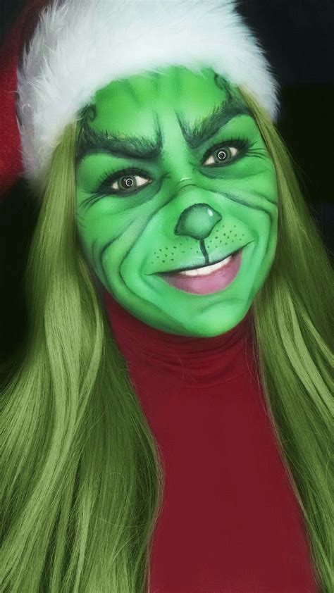 #grinch#makeup | Maquillaje de animales, Pinturas faciales, Disfraz del ...