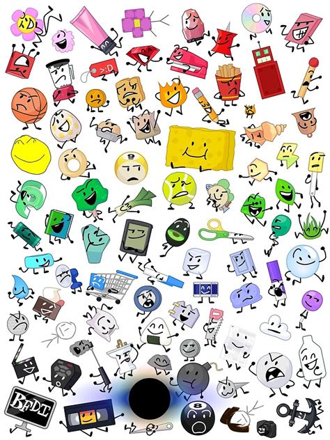 "BFB and TPOT Full Cast print" Art Print for Sale by Pirans | Redbubble