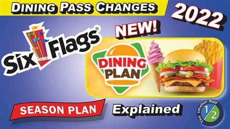 Six Flags Dining Pass is Back! Season Dining Pass Explained! How to ...