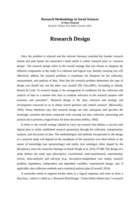 What Is Research Design And Methodology - Design Talk