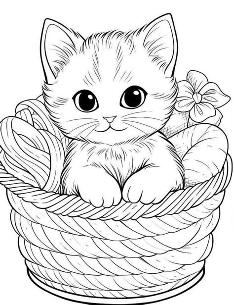 Pin by patricia zarco on Motricidad in 2024 | Cat coloring page ...