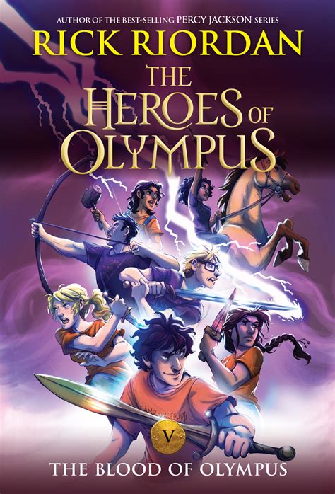 The Blood of Olympus by Rick Riordan - The Heroes of Olympus - Disney ...