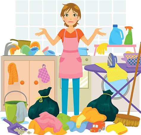 Royalty Free Messy Kitchen Clip Art, Vector Images & Illustrations - iStock