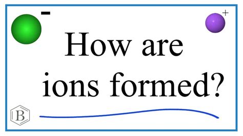 How are ions formed? - YouTube