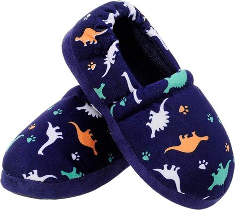 MIXIN Chaussons Maison pour Enfants Garçons Dinosaure Fille Pantoufle ...