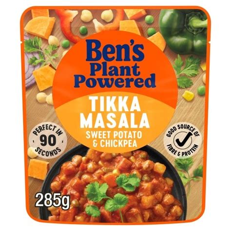 Ben's Plant Powered Tikka Masala 285G - Tesco Groceries