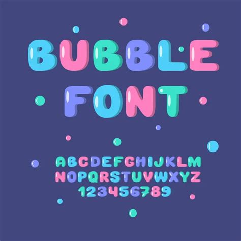 100,000 Double bubble font Vector Images | Depositphotos