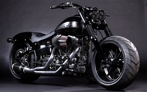 Harley Black Wallpaper