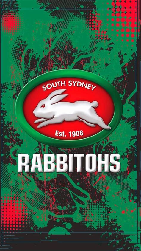 Rabbitohs Wallpaper - iXpap | Team wallpaper, Nrl, Rugby logo