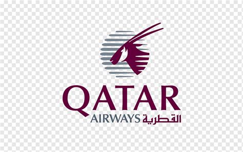 Qatar Airways Logo Airline Oryx, others, text, logo, qatar Airways png ...