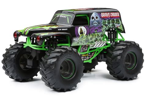 New Bright 1:10 RC Monster Jam Grave Digger Radio Control Truck ...