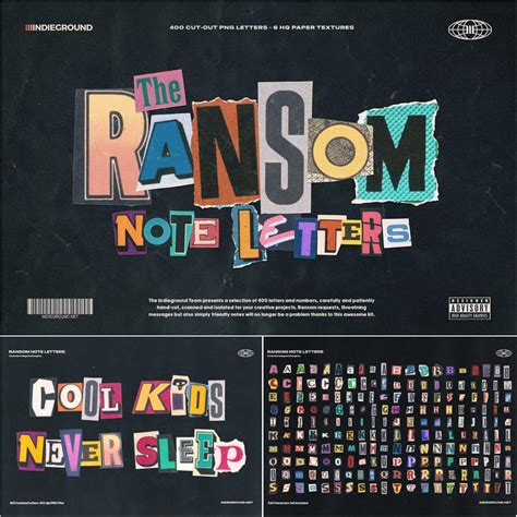 Ransom Note Letters | Free download