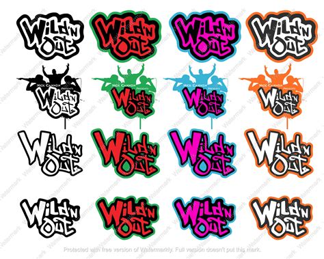 Wildn Out Logo SVG PNG PDF Jpg Instant Download Inactive ...