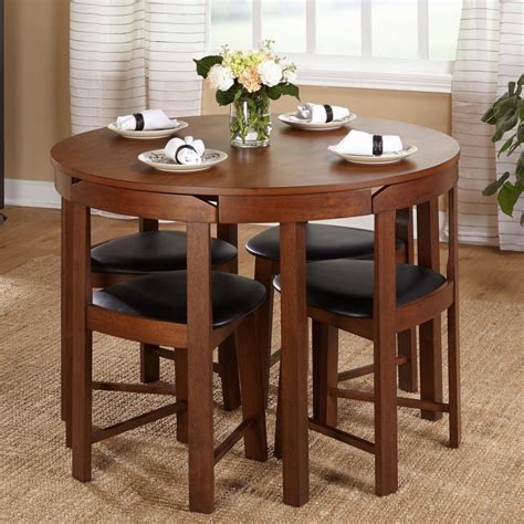 Comedor Extendible Redondo 4 Sillas - Muebles Lopez - Muebles y Juegos ...