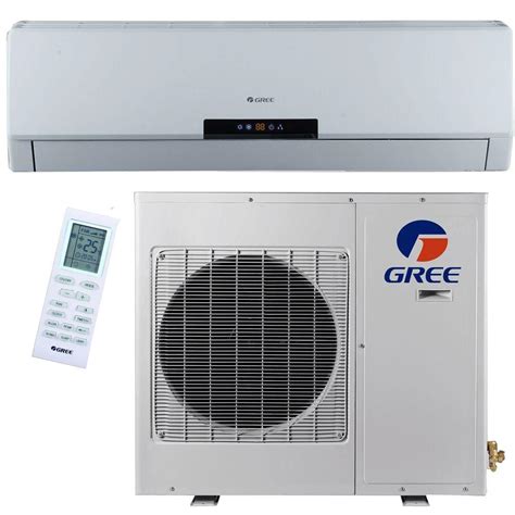 GREE Premium Efficiency 18,000 BTU 1.5 Ton Ductless Mini Split Air ...