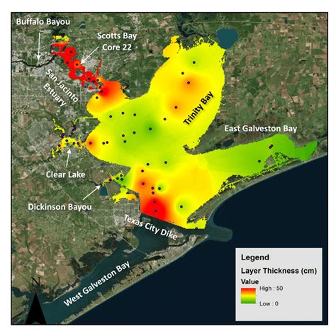 Texas County Map Hurricane Harvey Flooding