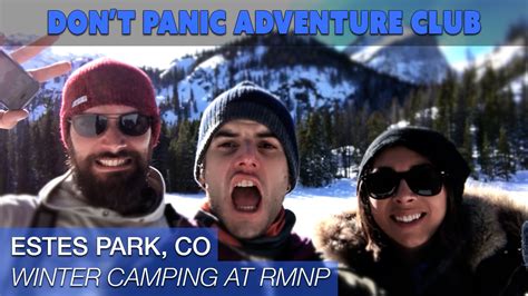 Winter Camping (Rocky Mountain National Park) - YouTube