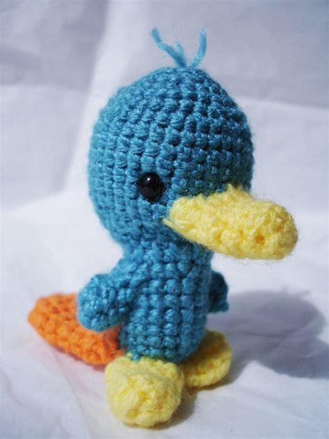 Perry the Platypus - Free Amigurumi Pattern here: http://www.craftster ...