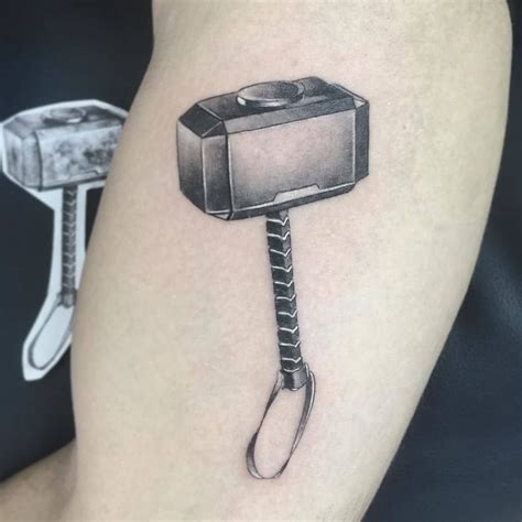 101 Amazing Mjolnir Tattoo Designs You Need To See! | Thor tattoo, Thor ...