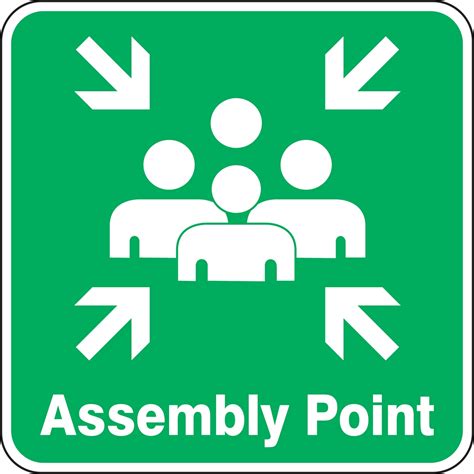 Assembly Point Safety Sign FRR922RA