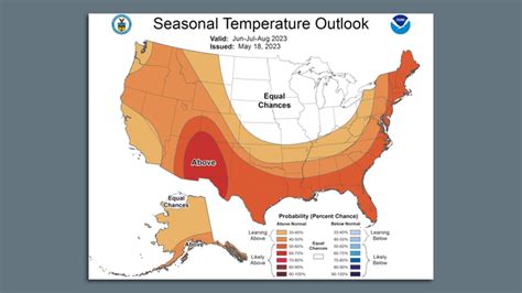 U.S. climate outlook forecasts a hotter than usual summer