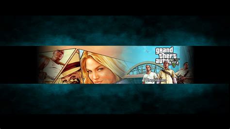 Grand Theft Auto 5 (GTA 5) YouTube Banner