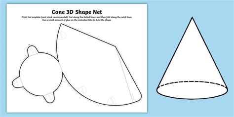 Cone Net | Grade 3, 4, 5 Math | Twinkl Resources USA