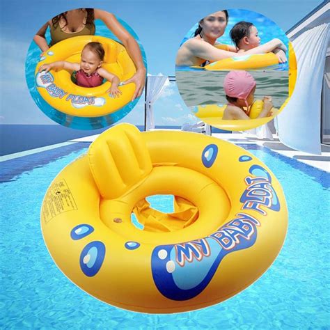 Inflatable Baby Float Swimming Circle Air Mattress Seat Boat Tube Ring ...