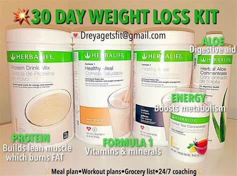 30 Day Weight Loss Herbalife Meal Plan