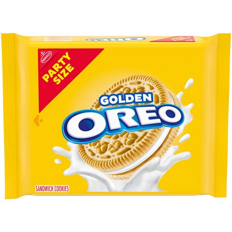 OREO Golden Sandwich Cookies, Easter Baking, Party Size, 25.5 oz ...