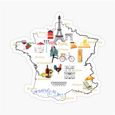 Tourist Map Of France With Cities | ubicaciondepersonas.cdmx.gob.mx