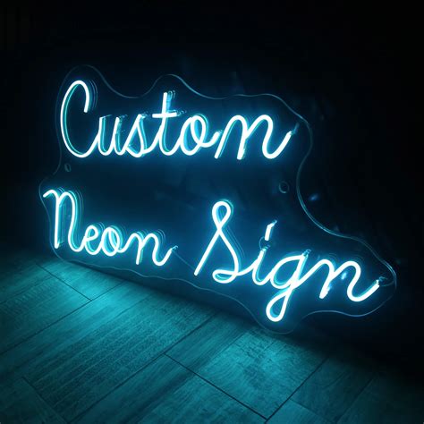 Custom Neon Led Siogn Logo For Business | Wall Mounted Custom Neon ...