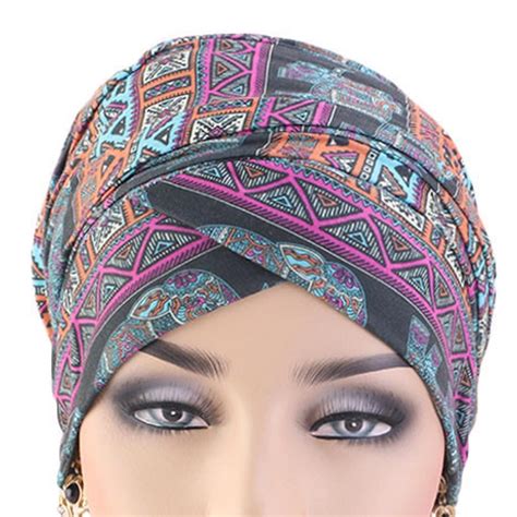 Turban Head Wrap Scarf African Long Scarf Turban Shawl Bohemian Hair ...