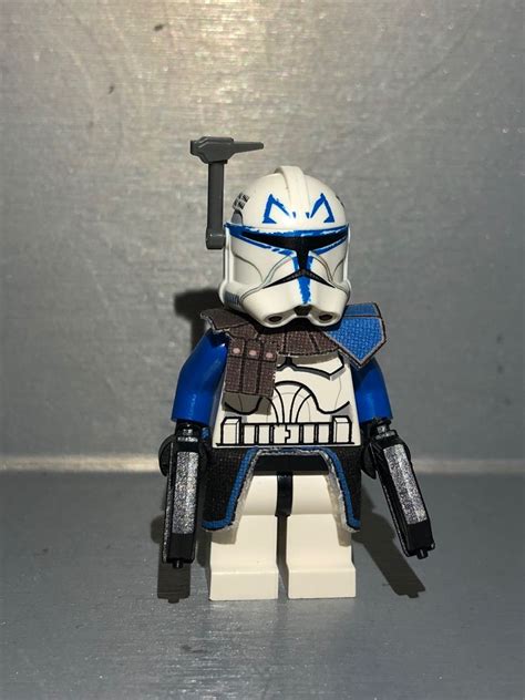 LEGO Star Wars clone captain Rex phase 2 custom, Hobbies & Toys, Toys ...