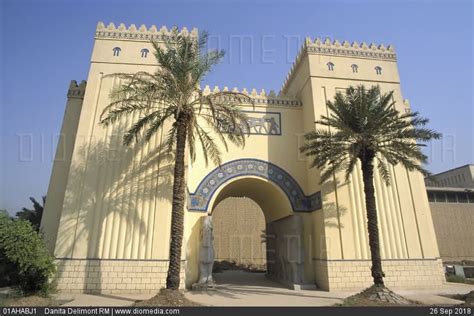 The assyrian gate of the iraq museum designed by seton lloyd national ...