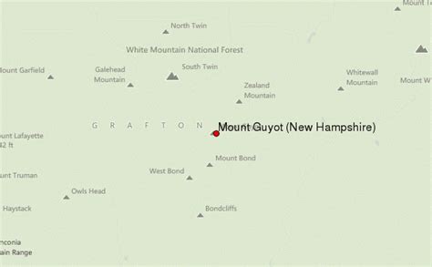 Mount Guyot (New Hampshire) Mountain Information