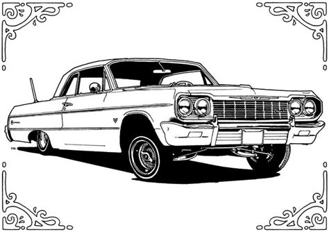 Lowrider Coloring Book - Juxtapoz Magazine