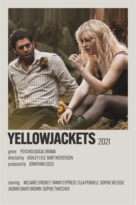 Yellowjackets Polaroid Poster 🐝🐝🐝 | Movie posters minimalist, Iconic ...