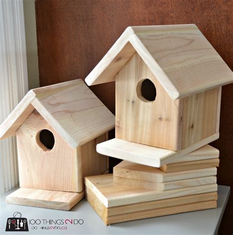 Free Easy DIY Wood Birdhouse Plans