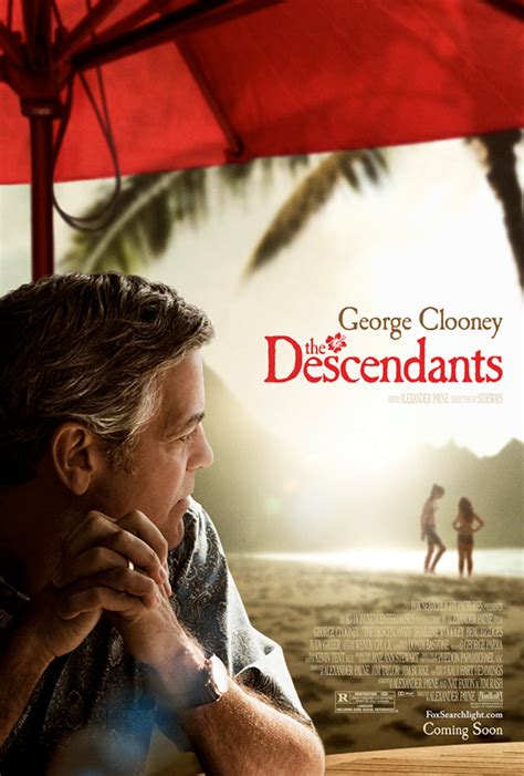 George Clooney Beachside In Alexander Payne’s ‘The Descendants’ Poster ...